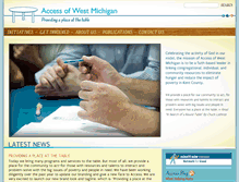 Tablet Screenshot of demo.accessofwestmichigan.org